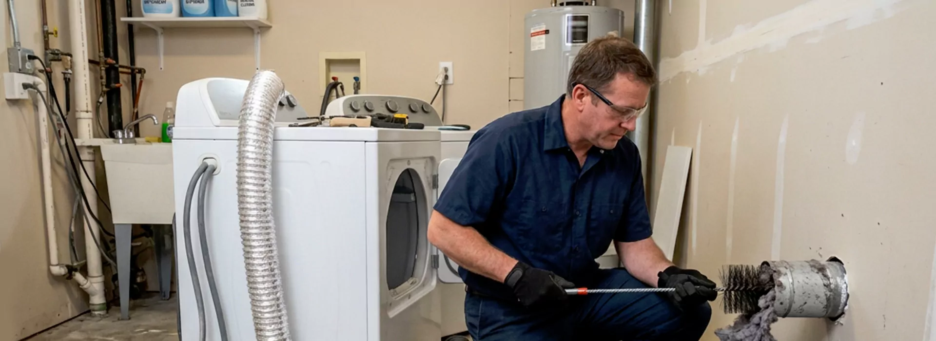 Clogged Dryer Vent Repair in Hyattsville, Maryland
