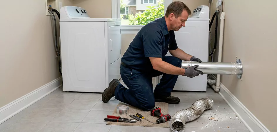 Dryer Vent Replacement in Hyattsville
