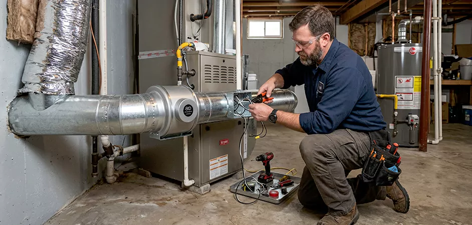 Booster Fan Installation in Hyattsville