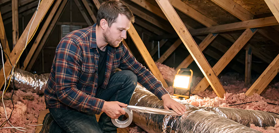 Attic Duct Sealing and Insulation in Hyattsville