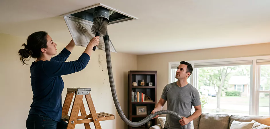 Roof and Wall Exhaust Cap Cleaning in Hyattsville