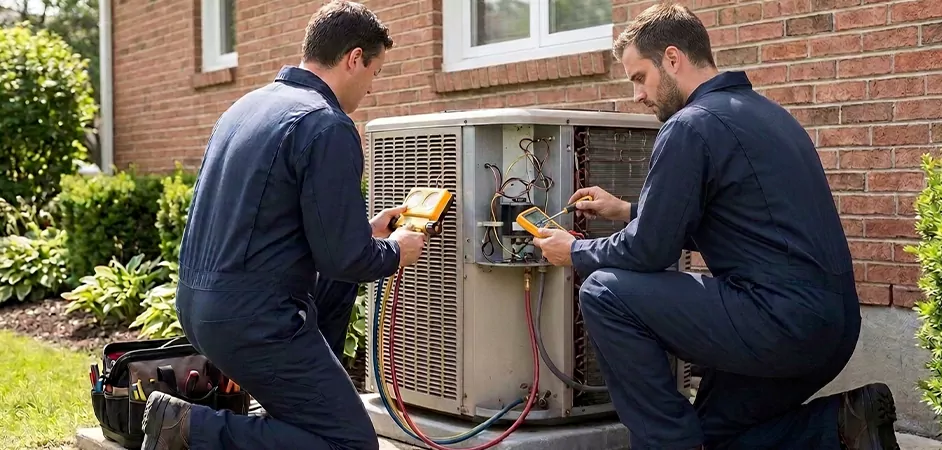 Heat Pump Inspection in Hyattsville