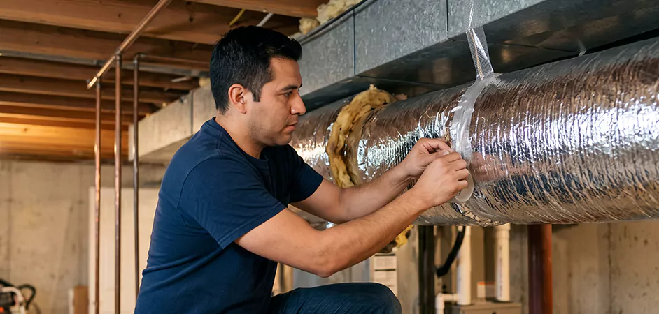 Duct Insulation Upgrade in Hyattsville