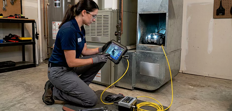 Robotic Duct Inspection in Hyattsville