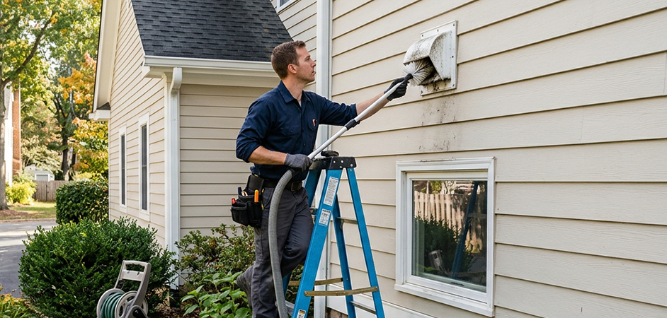 Exterior Vent Cap Cleaning in Hyattsville
